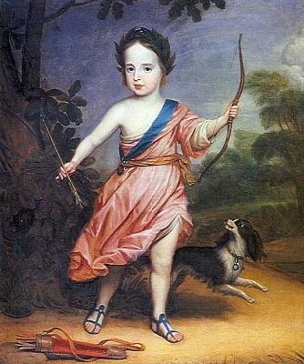 Gerard van Honthorst Willem III op driejarige leeftijd in Romeins kostuum oil painting picture